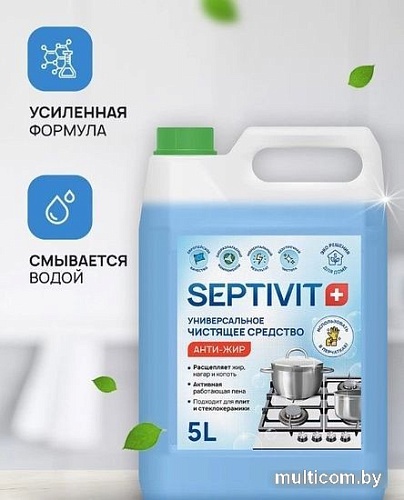 Средство универсальное Septivit Антижир (5 л)