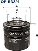 Масляный фильтр Filtron OP 533/1