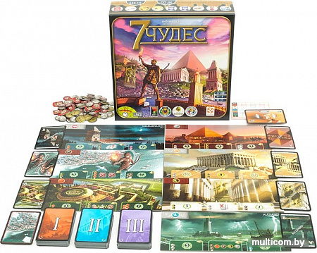 Настольная игра Стиль Жизни 7 чудес