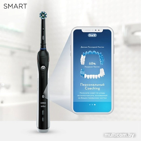 Электрическая зубная щетка Oral-B Smart 5 CrossAction D601.523.5X (черный)