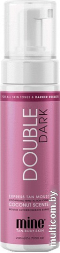 MineTan Мусс-автозагар Double Dark Self Tan Mousse 200 мл
