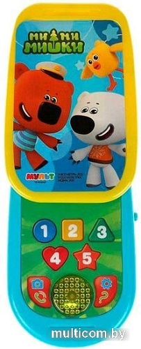 Интерактивная игрушка Умка Телефон. Ми-ми-мишки HT1102-R