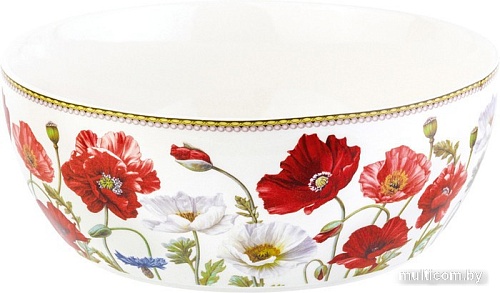 Салатник Elan Gallery Маки 420454