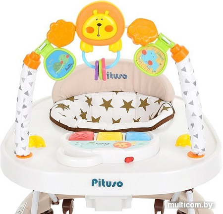 Ходунки Pituso Лева (бежевый)