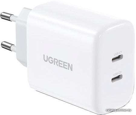 Сетевое зарядное Ugreen CD243 10343 (белый)
