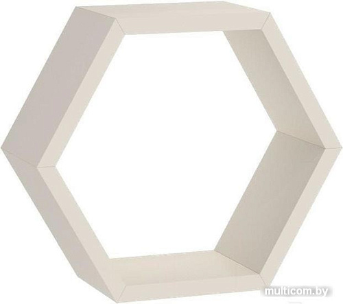 Полка DOMAX FHS 300 Hexagonal Shelf BI 300x260x115x18 (белый)