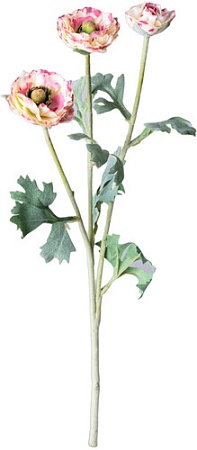 Искусственный цветок Lefard Ранункулюс 287-513