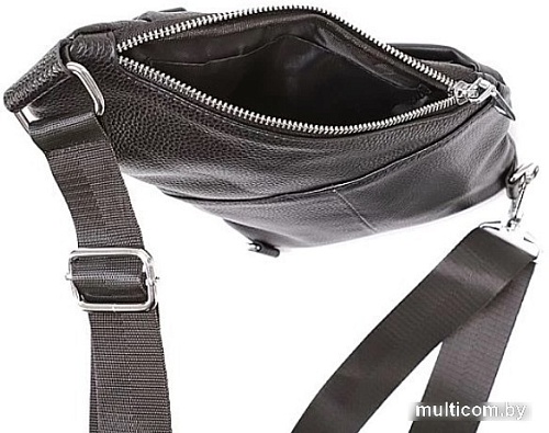 Мужская сумка Poshete 381-66153-BLK (черный)