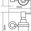 Дозатор для жидкого мыла Wasserkraft K-9499