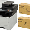 МФУ Kyocera Mita ECOSYS M2040dn + 2 дополнительных картриджа TK-1170)