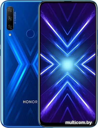 Смартфон HONOR 9X Premium STK-LX1 6GB/128GB (сапфировый синий)