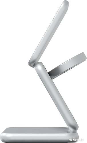 Беспроводное зарядное Magssory Fold Pro 3 в 1 WCH063 (серебристый)