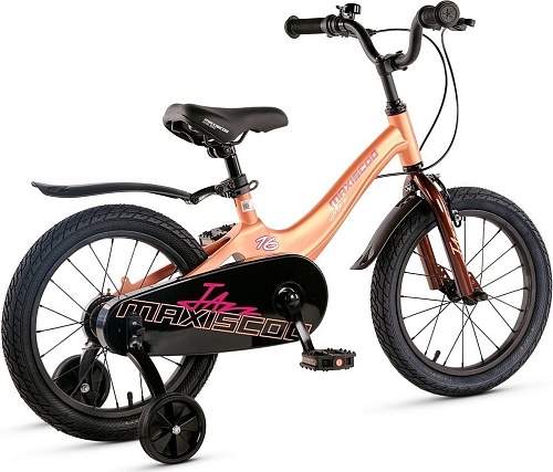 Детский велосипед Maxiscoo Jazz Стандарт Плюс 16 2025 MSC-J1641 (пудра)