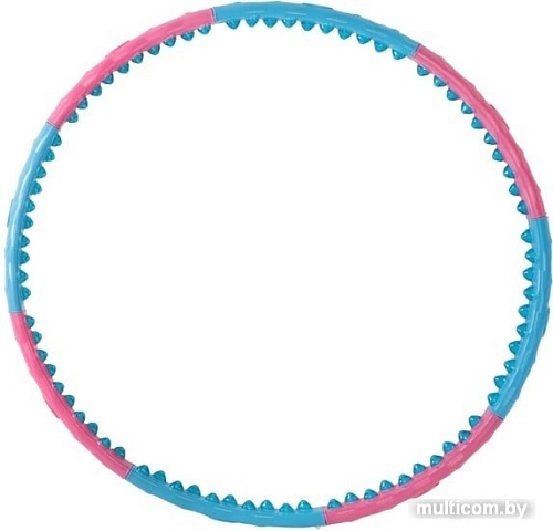 Массажный обруч Indigo Мagic 97358 IR (голубой/розовый)