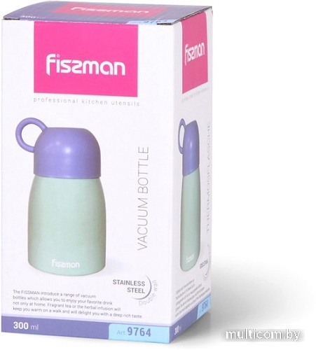 Термос Fissman 9764 300 мл (бирюзовый)