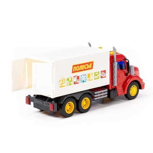 Фургон Полесье Профи 93455 (красный/белый)