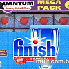 Таблетки для посудомоечной машины Finish Powerball Quantum 60шт.
