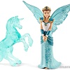 Набор фигурок Schleich Эльфийка Айела и ледяная статуя единорога 70587