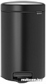 Brabantia Pedal Bin NewIcon 12 л (черный матовый)