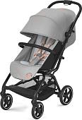 Коляска прогулочная «книга» Cybex Eezy S+ 2 с дождевиком и бампером (BLK lava grey)