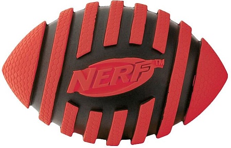 Игрушка для собак Nerf Мяч для регби пищащий 22217