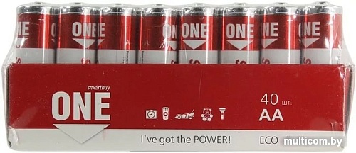 Батарейки SmartBuy One AA 40шт. LR6