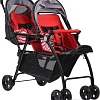 Коляска прогулочная «книга» Farfello Vivid Plus VP-705 (красный)