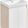Акватон Тумба под умывальник Сканди Doors 55 1A278801SDB20 (белый/дуб верона)