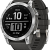 Умные часы Garmin Fenix 7 Solar 47 мм (серебристый/графитовый)