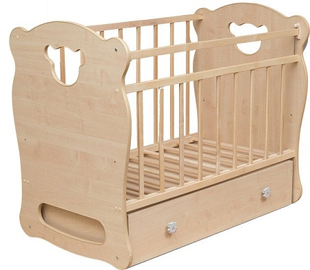 Детская кроватка VDK Orso (белый)