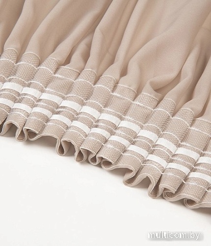 Тюль Legrand Вуаль шелк 3x2.6 м 58123711 с утяжелителем (латте)