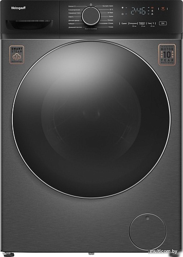 Стирально-сушильная машина Weissgauff WMD 4828 Inverter Steam Grey