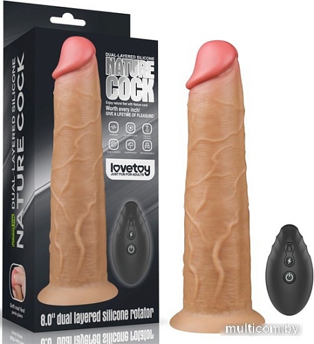 Вибратор Lovetoy LV410210 (телесный)