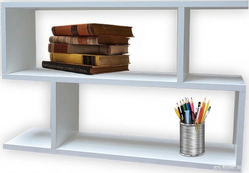 Полка Поставымебель ПЛ-01-10 (белый)