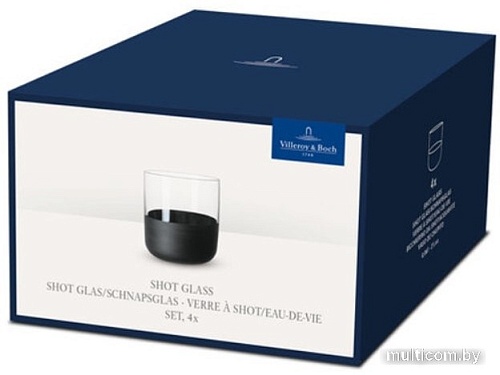 Набор стопок (шотов) Villeroy & Boch Manufacture Rock 11-3798-8240