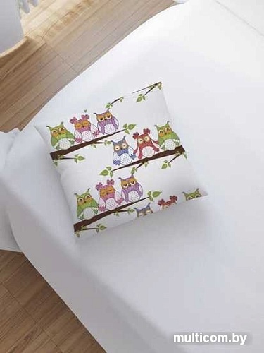 Чехол на подушку JoyArty Борьба с усталостью sl_10802