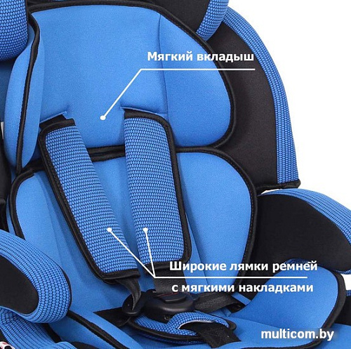 Автокресло Siger Стар Isofix (синий) [KRES0476]