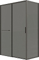 Душевой уголок Grossman Style 120x80x195 120.K33.05.1280.21.10 (черный матовый/тонированное стекло)