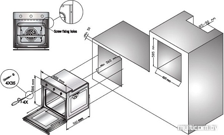 Духовой шкаф Simfer B4EC18011