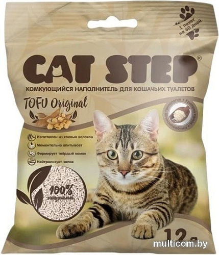 Наполнитель Cat Step Tofu Original 12 л