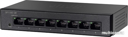 Коммутатор Cisco SF110D-08HP