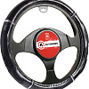 Оплетка на руль Autoprofi GL-1025 BK.WOOD (M) (черный)