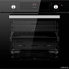 Газовый духовой шкаф Weissgauff WGO 706 D Black Glass