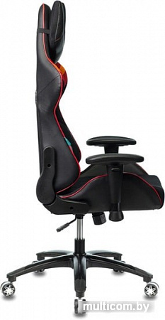 Кресло Бюрократ Viking 4 Aero Red Edition (черный)