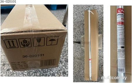 Карниз для ванны Perfecto Linea 36-020101 (2м, серебро)
