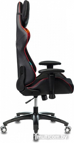 Кресло Бюрократ Viking 4 Aero Red Edition (черный)