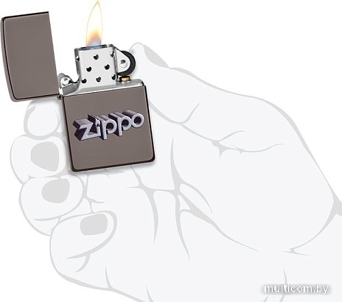 Зажигалка Zippo Design Black Ice 49417