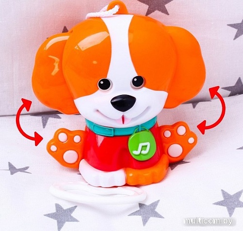 Погремушка Крошка Я Подвеска Щенок 2849256
