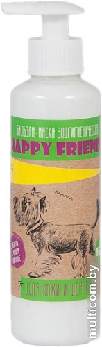 Бальзам Happy Friends для кожи и шерсти собак 240 мл