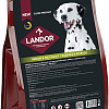 Сухой корм для собак Landor Medium &amp; Maxi Adult для взрослых cредних и крупных пород с индейкой и ягненком 3 кг